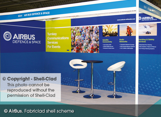 Airbus Fabriclad shell scheme